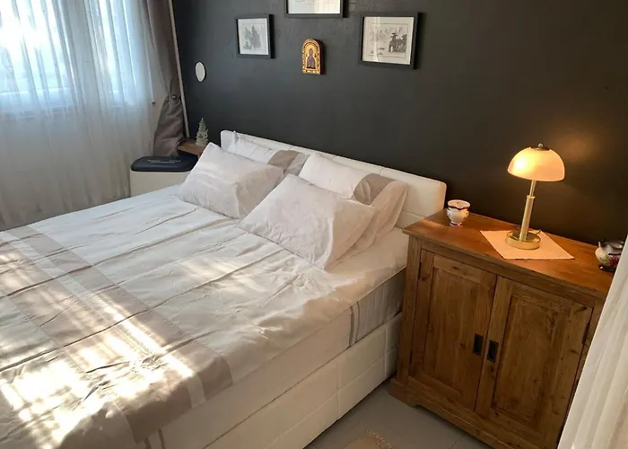 Schoene 36 Viralago Mit Privatstrand 아파트 Gambarogno