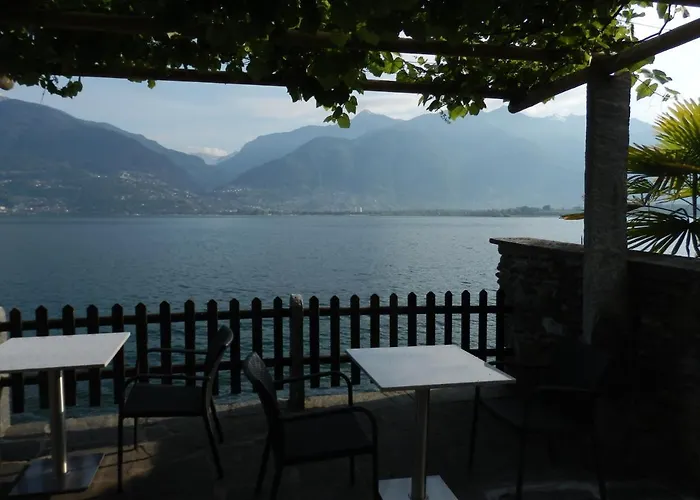 Schoene 36 Viralago Mit Privatstrand Apartament Gambarogno